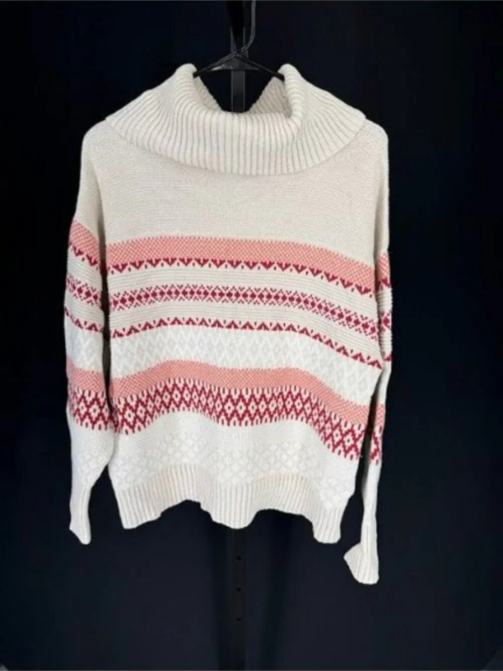 Frye & Co Fair Ilse Cowl Neck Sweater